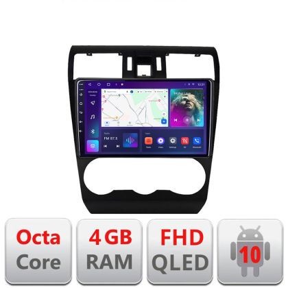 Navigatie Subaru Subaru Forester Impreza XV 2013 2013 B-062 Android Ecran QLED octa core 4+64 carplay android auto KIT-062+EDT-E309V3 CarStore Technol