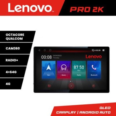 Navigatie Ssangyong Kyron Actyon K-158 Lenovo PRO 4+64 13 inch 2K android 4G DSP gps internet CarStore Technology foto