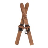 Schiuri decorative lemn maro 11x4x28 cm