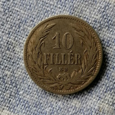 MONEDA-10 FILLER 1894 - UNGARIA