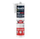 Adeziv Universal Bostik Extrem Hibrid 2X FIXPRO, 290ml, Alb, Aderenta Puternica, Fixare Rapida, Fara Amorsa, Constructii si Amenajari