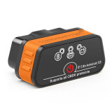 Cumpara ieftin Diagnoza auto OBD2 KONNWEI KW901, Bluetooth 5.0, Buton ON-OFF, compatibil Android iOS, ELM 327 OBDII, Negru/Orange