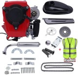 Kit motor (4 TIMPI) bicicleta 49 cc (transmisie lant)