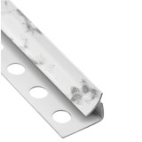 Profil PVC pentru colt interior, aimbl50, alb marmorat, 16 mm, 2.6 m
