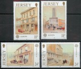 Jersey 1990 - Europa, oficii poștale, serie neuzata