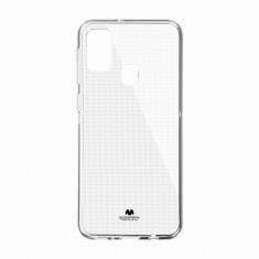 Husa Silicon Mercury &amp;quot;Zi cu Zi&amp;quot; pentru Samsung Galaxy M21, Transparent foto