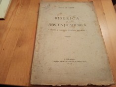 PR. DR. GH.I. SOARE, BISERICA ȘI ASISTENȚA SOCIALA- IN PRIMELE SASE SECOLE. 1948