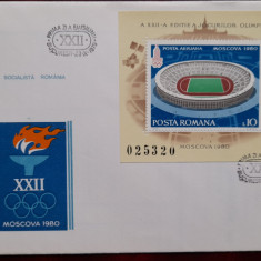 1979-Lp992-Preolimpiada Moscova,col.dant.- FDC