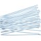 Set 100 coliere din plastic 200 x 3 mm Basic