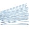 Set 100 coliere din plastic 150 x 3 mm Basic