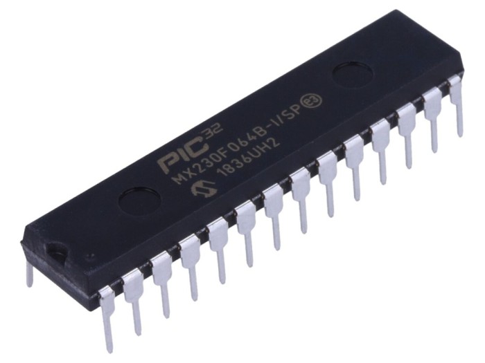 Microcontroler PIC32 64kB DIP28 THT