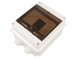 Carcasă pentru aparatură modulară IP55, albă, 6 module