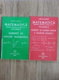Cumpara ieftin Elemente de analiza matematica, pentru clasa a XI-a (2 volume) - Mircea Ganga