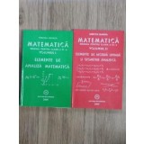 Elemente de analiza matematica, pentru clasa a XI-a (2 volume) - Mircea Ganga