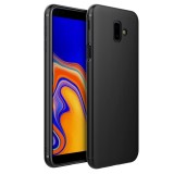 Cumpara ieftin Husa Silicon Samsung Galaxy J6 Plus, MyStyle Perfect Fit, Negru - Protectie Soc, Praf, Zgarieturi