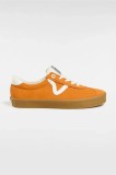 Vans teniși din piele &icirc;ntoarsă Sport Low unisex, culoarea portocaliu, VN000CQR52K1