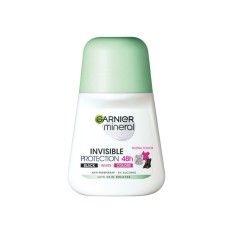 Garnier Deo Mineral Invisible Black &amp; White &amp; Colors Floral Touch Roll-on pentru Femei 50 ml