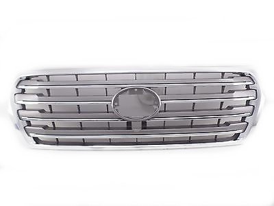 Grila radiator Toyota Land Cruiser (Fj150), 10.2012-12.13, Cromat/Argintiu, 53101-60916 foto