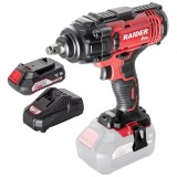 Raider RDP-SCIW20-5 + RDP-R20 - Masina de insurubat cu impact patrat 1/2 inch 400 Nm + Set 1 acumulator si incarcator Li-Ion 20 V 2 Ah