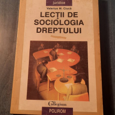 Lectii de sociologia dreptului Valerius M. Ciuca