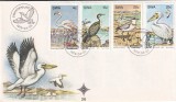 FILATELIE TEMATICA - PLIC AFRICA DE SUD TEMATICA PASARI PELICANI, Fauna, Stampilat