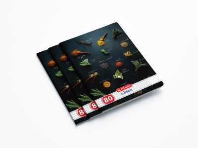Caiet a5 80f patratele spices foto