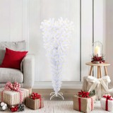 Cumpara ieftin Brad de Craciun artificial cu 150 LED Alb 120 cm PVC si Otel