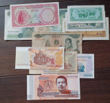 Lot 10 bancnote diferite Cambodgia