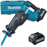 Makita JR002GM201 XGT - Fierastrau sabie cu 2 acumulatori Li-Ion 40 V 4 Ah 32 mm valiza plastic