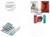 Elvetia 1993 - aniversari, serie pe FDC