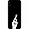 Husa silicon pentru Huawei P Smart 2019, Finger Cross