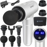 Aparat de masaj cu accesorii 45W, alb, Powermat