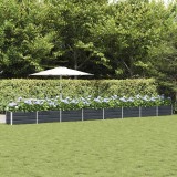 vidaXL Jardinieră Antracit 480 x 50 x 45 cm Oțel Galvanizat 42018214