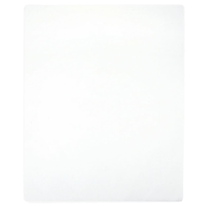 Cearșaf de pat cu elastic, alb, 140x200 cm, bumbac