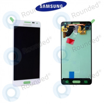 Samsung Galaxy Alpha (G850F) Afișaj complet alb GH97-16386D foto