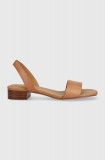 Cumpara ieftin Aldo sandale de piele Dorenna femei, culoarea maro, 13578725.Dorenna