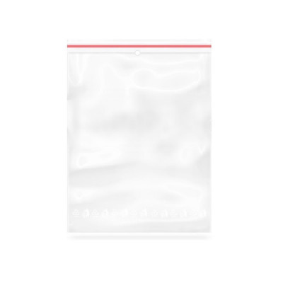 Set 100 Pungi cu Fermoar, 250x300 mm, Grosime Folie 50 Microni, Punga Ziplock Transparenta cu Sistem de Resigilare, Punga Ziplock Transparenta cu Sist foto