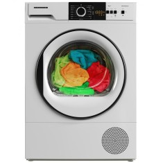 Uscator de rufe Heinner HHPD-V8T1CHA++, Pompa de caldura, 8 kg, 15 programe, Clasa A++, Display LED, Lumina cuva, Indicator curatare filtru scame, Ind