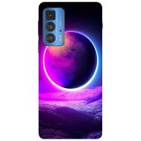 Husa compatibila cu Motorola G51 model Neon Planet, Silicon, TPU, Viceversa
