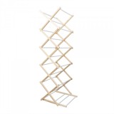Uscator de rufe din lemn 178x54cm pliabil Zilan EXT 8086