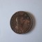 Rară! Marea Britanie 1 Farthing 1806 regele George III