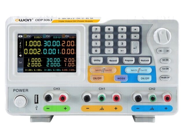 Alimentator Laborator Programabil OWON 0-30VDC 0-6A