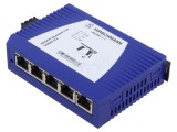 Switch Ethernet neadministrabil Hirschmann 5 porturi, alimentare 9,6-32V DC