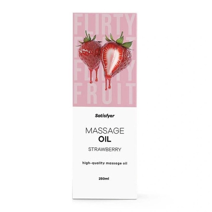 Ulei de Masaj Satisfyer, Aroma Capsuni, 250 ml