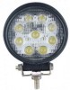 Proiector LED 27W Breckner Germany, Rotund, 1775lm, 10-30V, 6000K-6500K, Auto Off Road, IP67