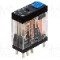 Releu electromagnetic, 24V DC, 5A, DPDT, serie DRI-2C, WEIDM&Uuml;LLER - 7760056340