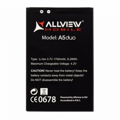 Acumulator Allview A5 Duo original + Husa Cadou foto