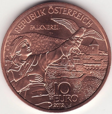 Moneda Austria - 10 Euro 2014 - Statul federal Carintia foto