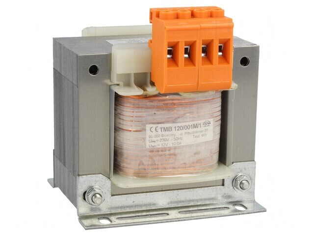 Transformator Alimentare 120VA 230V 12V IP00