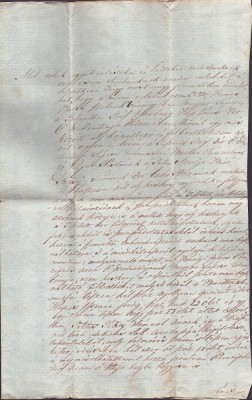 A3067N Semnătura și sigiliul nobiliar al contelui Esterh&amp;aacute;zi J&amp;aacute;nos, 1837, pe un contract, Maramureș foto